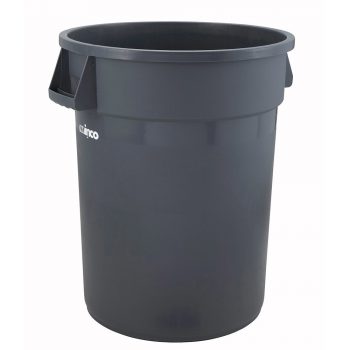Trash Can, 44 gallon, Gray