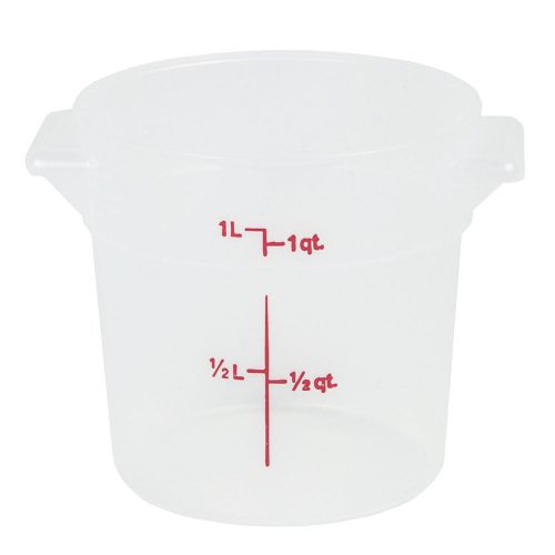 Storage Container, round, 1 qt.