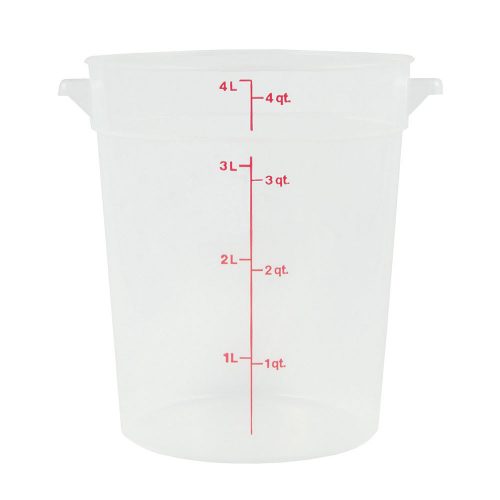 Storage Container, round, 4 qt.