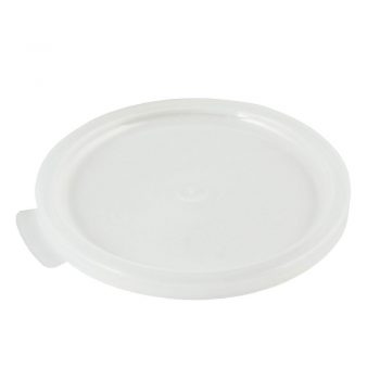 Round Food Container Cover, for 1 qt. storage containers
