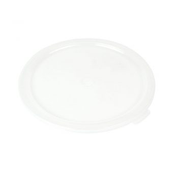Round Food Container Cover, for 6 & 8 qt. storage containers