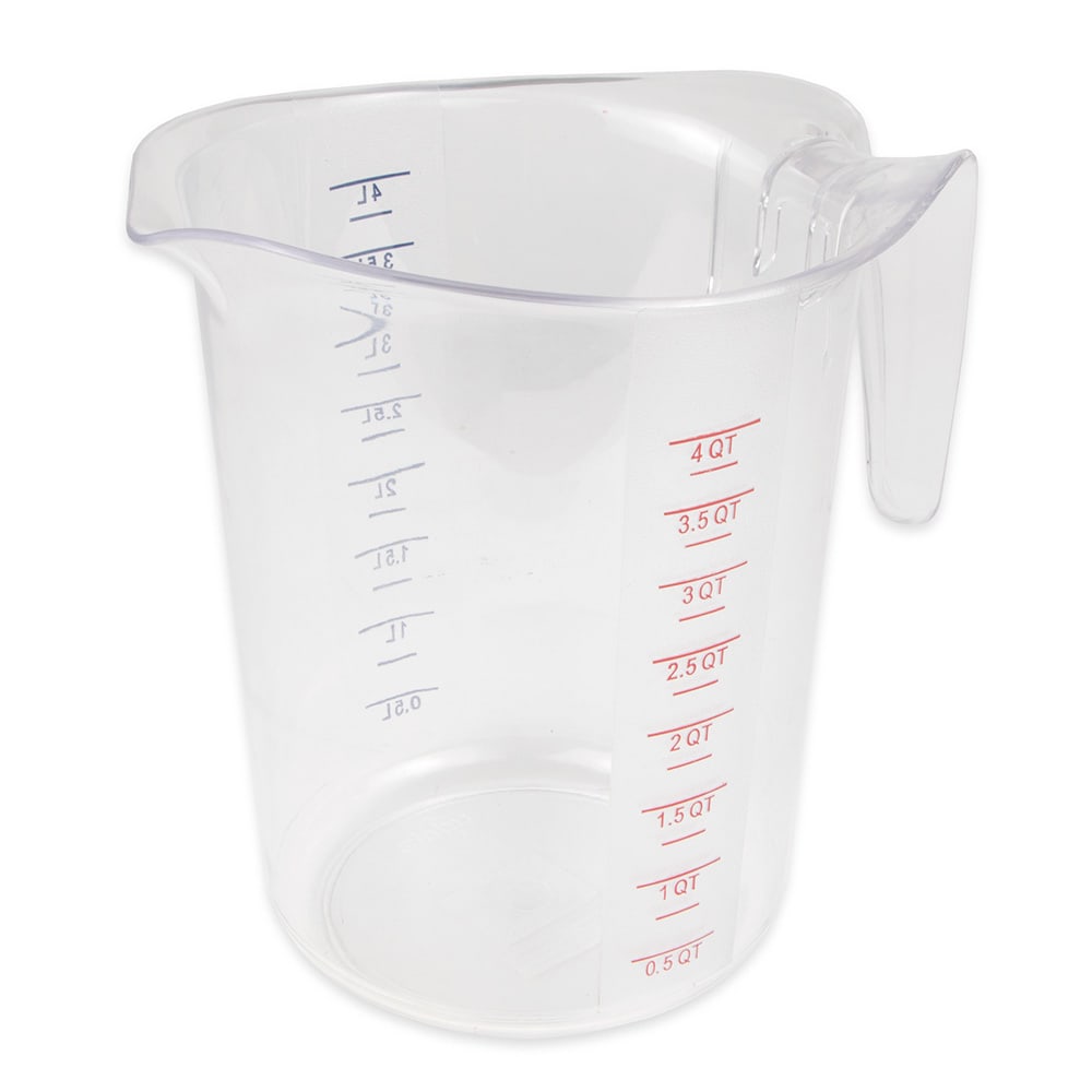 Dry Measuring Cup, 4 quart (PMCP-400) – Creative Solutions